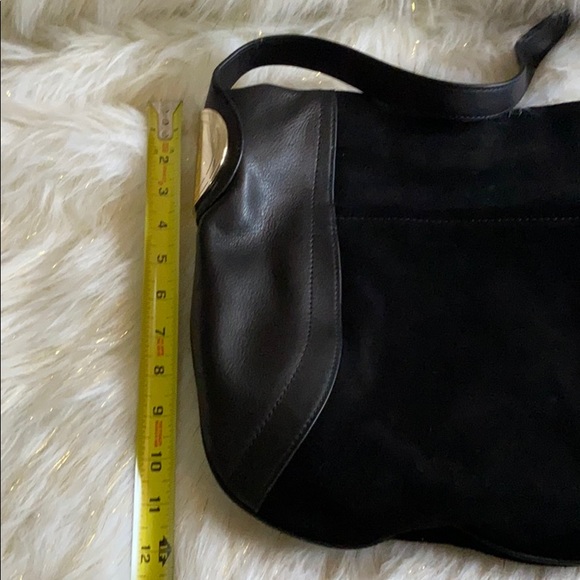 B Makowsky leather and suede purse - Picture 5 of 7